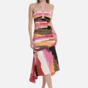 ALC SZ S -nwt knit midi dress